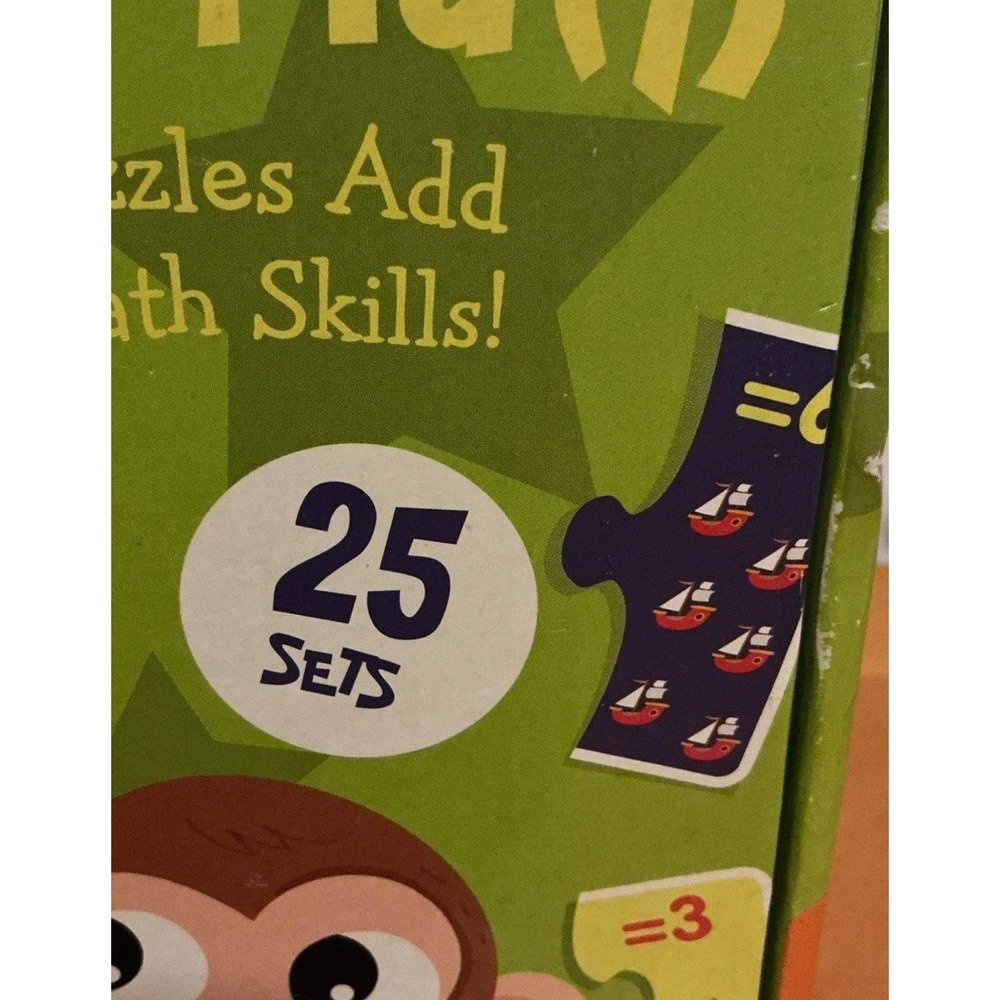 Match -Your- Math Single Solution Puzzles Age 4+ , 1-2 Player Educational Game - Picture 2 of 11